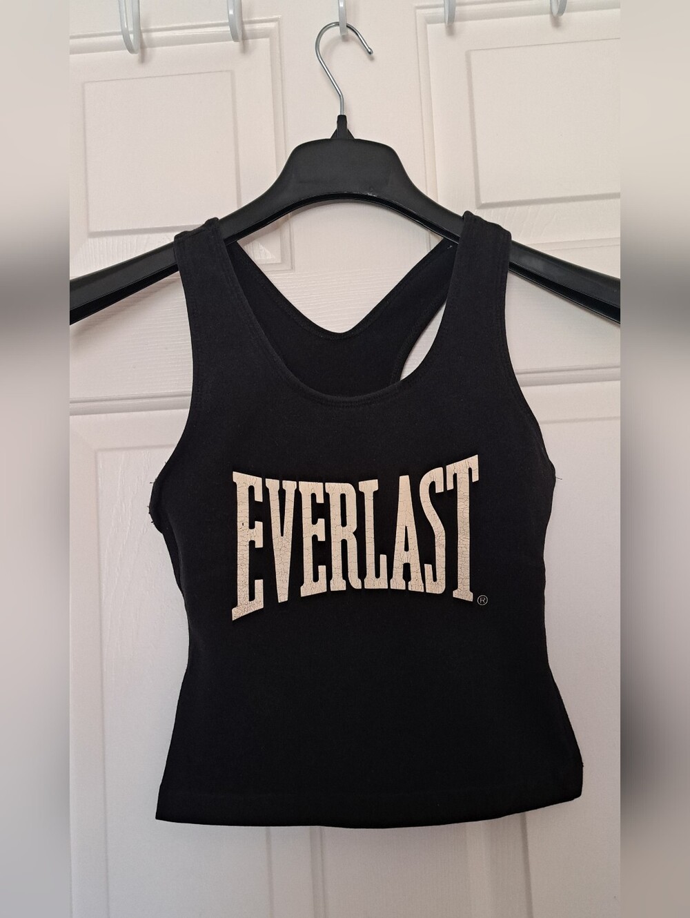 Everlast Black Racerback Logo Tank